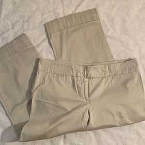 New York & Company Khaki Capri Pants - Size 4